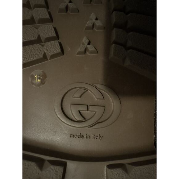 NWOT COA Gucci GG Supreme Leather Slip-on W/ Dust Bags - Picture 12 of 16